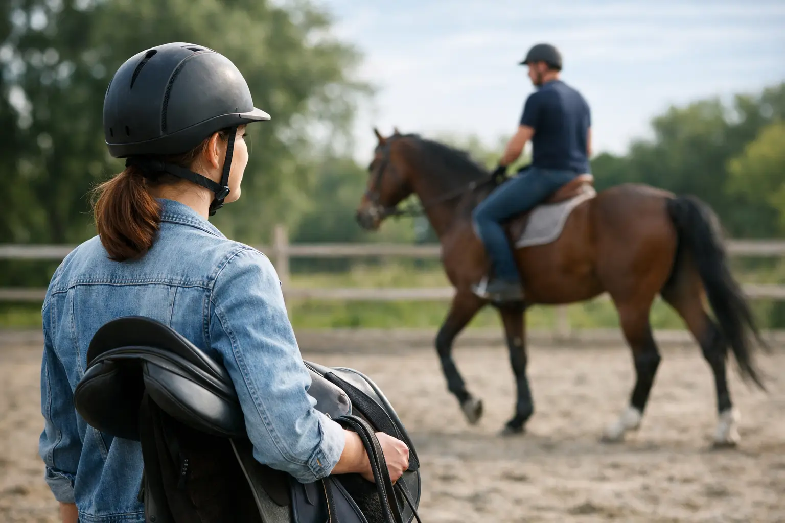 Serve esperienza per montare cavallo davvero?